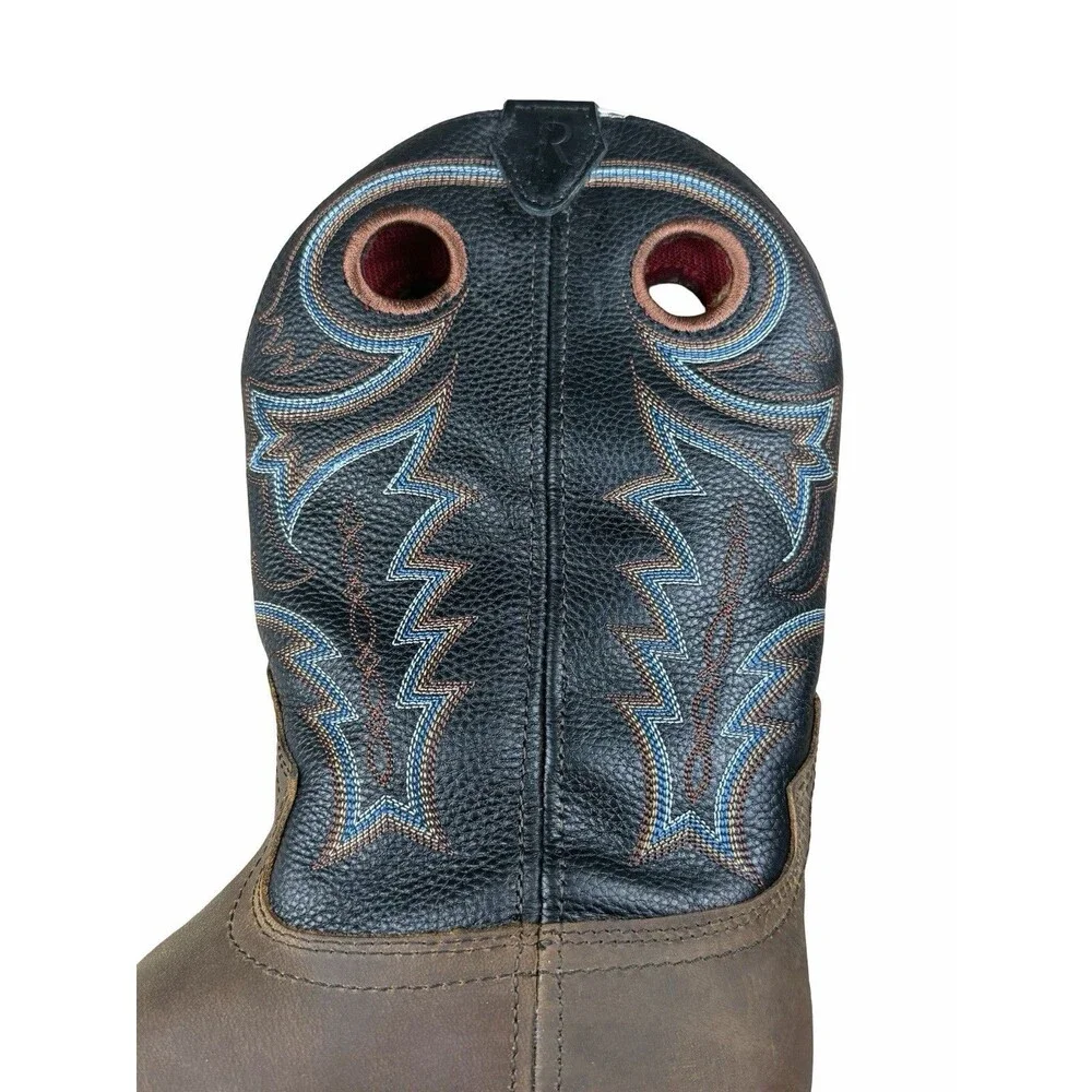 R. Watson RW1012W Men's Size 10 D Waterproof Leather Cowboy Work Boots NWOB